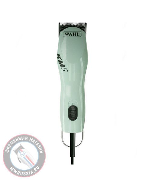Профессиональная сетевая машинка для стрижки животных Wahl KM5 мятный 1260-0473