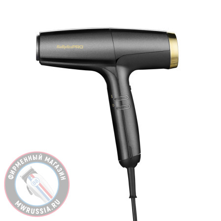 Профессиональный фен BaByliss PRO Falco Grey&Gold BAB8550E