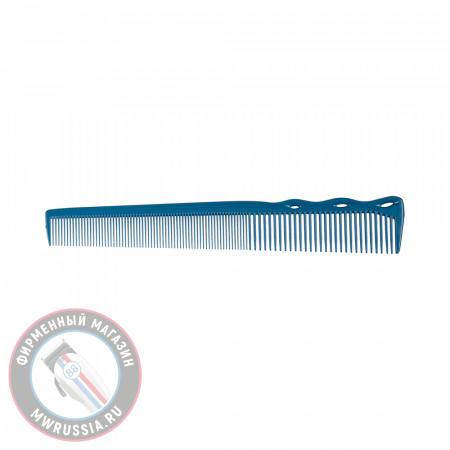 Расческа рабочая Dewal Palette комбинированная 170 мм синяя 63539blue-Palette