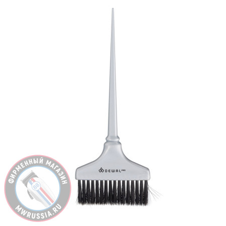 Кисть для окрашивания Dewal широкая серая T-1011