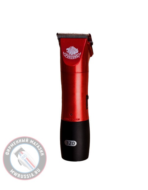 Профессиональная машинка для стрижки животных Furzone 320 красная