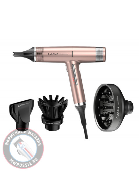 Профессиональный фен Ga.Ma IQ2 Perfetto Oxy-Active 1600 Вт Pink PH6075.PK.MOD Розовый