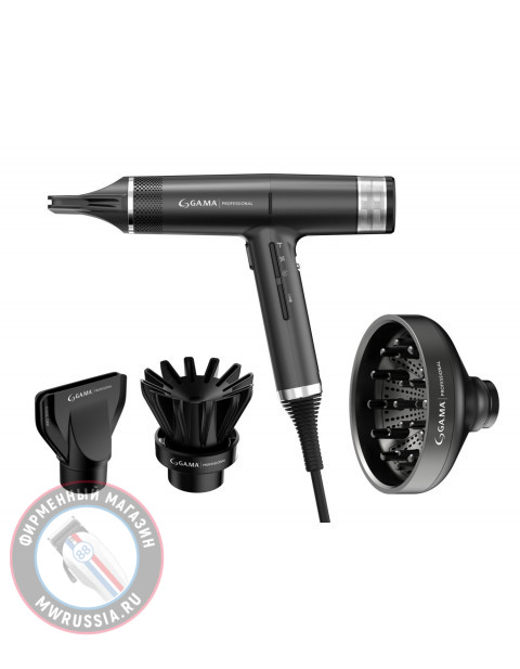 Профессиональный фен Ga.Ma IQ2 Perfetto Oxy-Active 1600 Вт Black PH6075.BK.MOD Черный