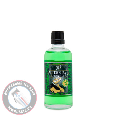Лосьон после бритья Hey Joe After Shave Lotion Nº 9 Green Moss Зеленый мох 100 мл 232012