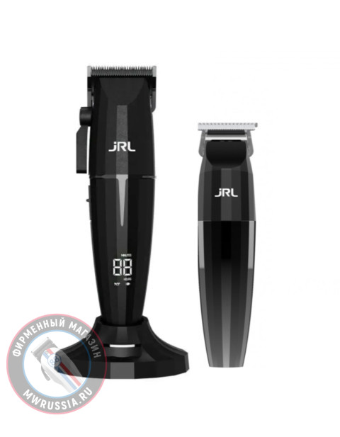 Набор для стрижки волос Машинка и Триммер JRL FreshFade 2020 Onyx/Silver