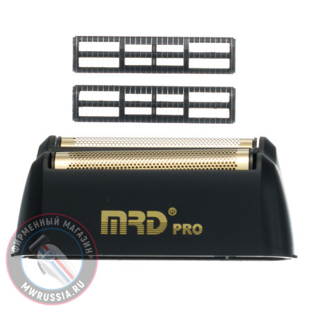 Бритвенная сетка MRD сменная с ножами и крышкой для шейвера Vector черный LM-MRD-SH black