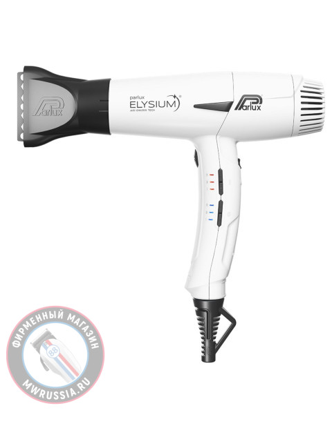 Профессиональный фен Parlux Elysium 2300 Вт белый 0901-ELZ Bianco Opaco