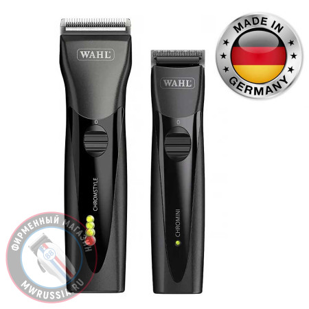 Набор для стрижки Wahl Машинка ChromStyle и Триммер ChroMini 1871-1591