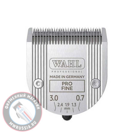 Ножевой блок Wahl Pro Fine 0,7-3 мм регулируемый  для машинок Kuno, ChromStyle, Beretto 1884-7340