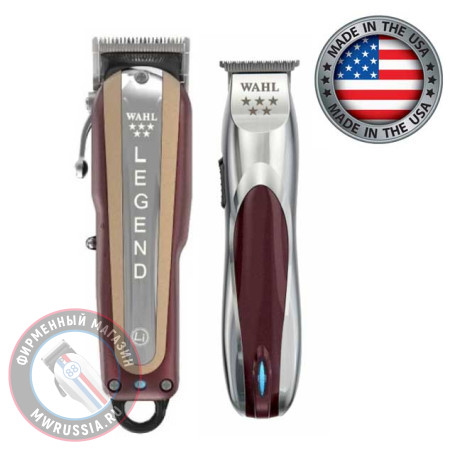 Набор для стрижки Wahl Машинка Legend и Триммер A-Lign 8594-8172
