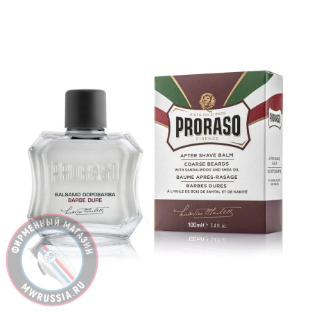 Бальзам после бритья Proraso питательный с маслом ши и сандалом 100 мл 400582