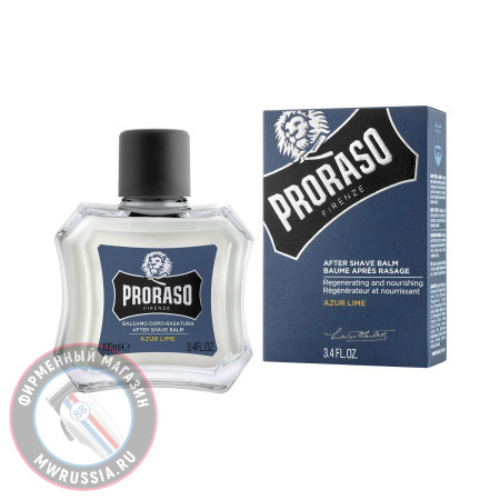 Бальзам после бритья Proraso Azur Lime 100 мл 400786