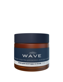 Крем для бороды и усов  Wave 100 г W006