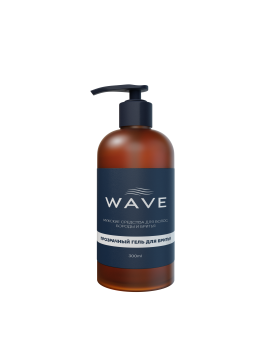 Гель для бритья Wave прозрачный 300 мл W007